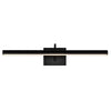 Integrated LED Bathroom Wall Lighting Fixture in Black - VONN Lighting