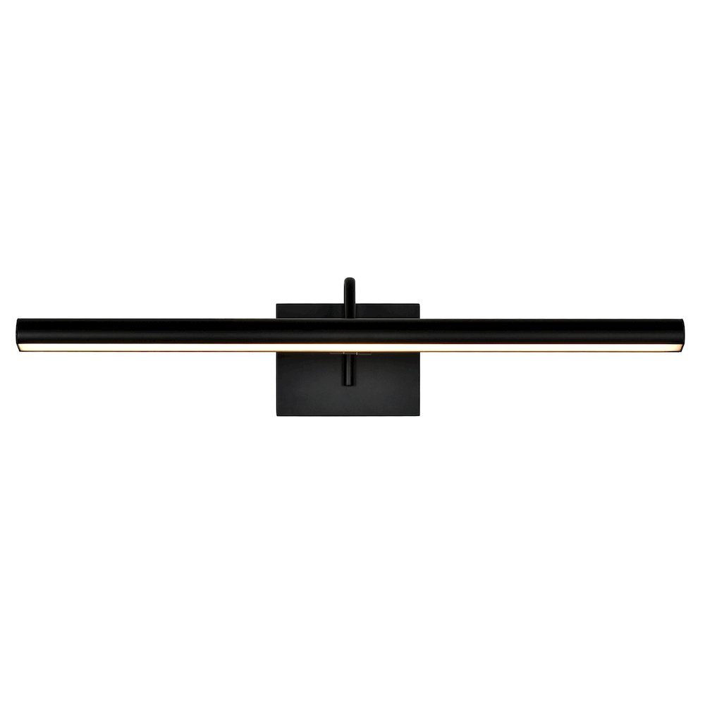 Integrated LED Bathroom Wall Lighting Fixture in Black - VONN Lighting