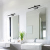 Integrated LED Bathroom Wall Lighting Fixture in Black - VONN Lighting
