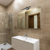 Integrated LED Bathroom Wall Lighting Fixture in Black - VONN Lighting