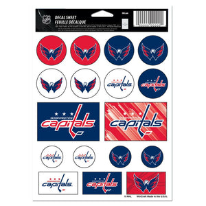 Washington Capitals Decal Sheet 5x7 Vinyl - WinCraft