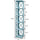 Oxford 5 Tier Corner Bookcase - Convience Concept, Inc.