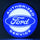 Ford Authorized Service 15 Inch Backlit Led Lighted Sign