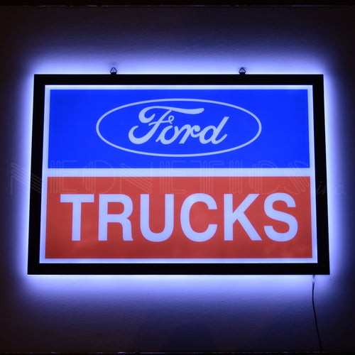Slim Led - Ford Trucks Slim Led Sign