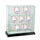 7 Upright Baseball Display Case with Black Moulding