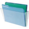 Deflecto EZ Link Stackable DocuPocket - 1 Compartment(s) - 7'' Height x 13'' Width x 4'' Depth - Stackable - Clear - Plastic - 1 Each - deflecto