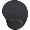 Compucessory Gel Mouse Pads - 9'' x 10'' x 1'' Dimension - Black - Gel - 1 Pack
