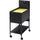 Lorell Standard Mobile File - 4 Casters - x 13.5'' Width x 24.8'' Depth x 28.3'' Height - Black - 1 Each
