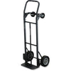 Safco Tuff Truck Convertible - 500 lb Capacity - 8'' Caster Size - x 18.5'' Width x 12'' Depth x 52'' Height - Steel Frame - Black - 1 Each