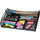 Safco Mesh Drawer Organizer - 7 Compartment(s) - 2.75'' Height x 13'' Width x 8.75'' Depth - Black - Steel - 1 Each