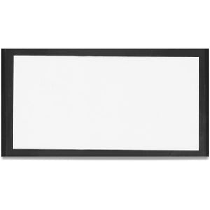 Tatco Label Inserts Magnetic Label Holders - Support 2'' x 4'' Media - 2.5'' x 4.4'' x - Vinyl - 10 / Pack - White