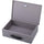 Sparco All-Steel Insulated Cash Box - Steel - Gray - 3.8'' Height x 12.8'' Width x 8.3'' Depth