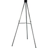 Lorell Telescoping Easel - 34'' (2.8 ft) Width x 66'' (5.5 ft) Height - Aluminum Surface - Black Frame - Foldable - 1 Each
