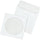 Quality Park Tech-No-Tear CD/DVD Sleeves - CD/DVD - 4 7/8'' Width x 5'' Length - White - Paper - 100 / Box