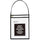 C-Line Shop Ticket Holders With Hanging Straps, Stitched - Black, Both Sides Clear, 9 X 12, 15/BX, 41922