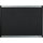 Lorell Mesh Bulletin Board - 36'' Height x 48'' Width - Fabric Surface - Black Anodized Aluminum Frame - 1 Each