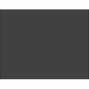 Pacon Railroad Board - Art, Mounting, Mat, Painting, Stenciling, Poster, Block Printing - 28'' Height x 22'' Width - Black - 25 / Carton