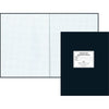 Rediform Quad Ruled Laboratory Notebook - 60 Sheets - 8 1/2'' x 11'' - White Paper - Black Cover - Hard Cover, Heavyweight - Recycled - 1 Each