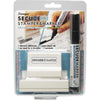 Xstamper Secure Privacy Stamp Kit - 1'' Impression Width x 2.65'' Impression Length - Black - 1 / Pack