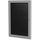 Ghent Aluminum Frame Enclosed Indoor Letterboard - 36'' Height x 24'' Width - Shatter Resistant, Lock, Weather Resistant, Durable - Aluminum Frame - 1 Each