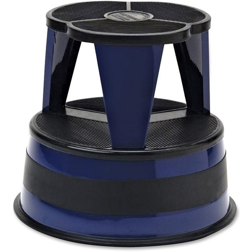 Cramer Original All-steel Kik-Step Stool - 350 lb Load Capacity - 16'' x 16''14.3'' - Blue