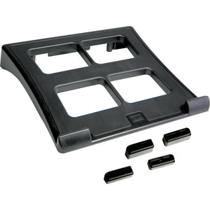 DAC Height and Angle Adjustable Laptop Stand - 2.6'' Height x 11.5'' Width x 13'' Depth - Black