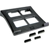 DAC Height and Angle Adjustable Laptop Stand - 2.6'' Height x 11.5'' Width x 13'' Depth - Black