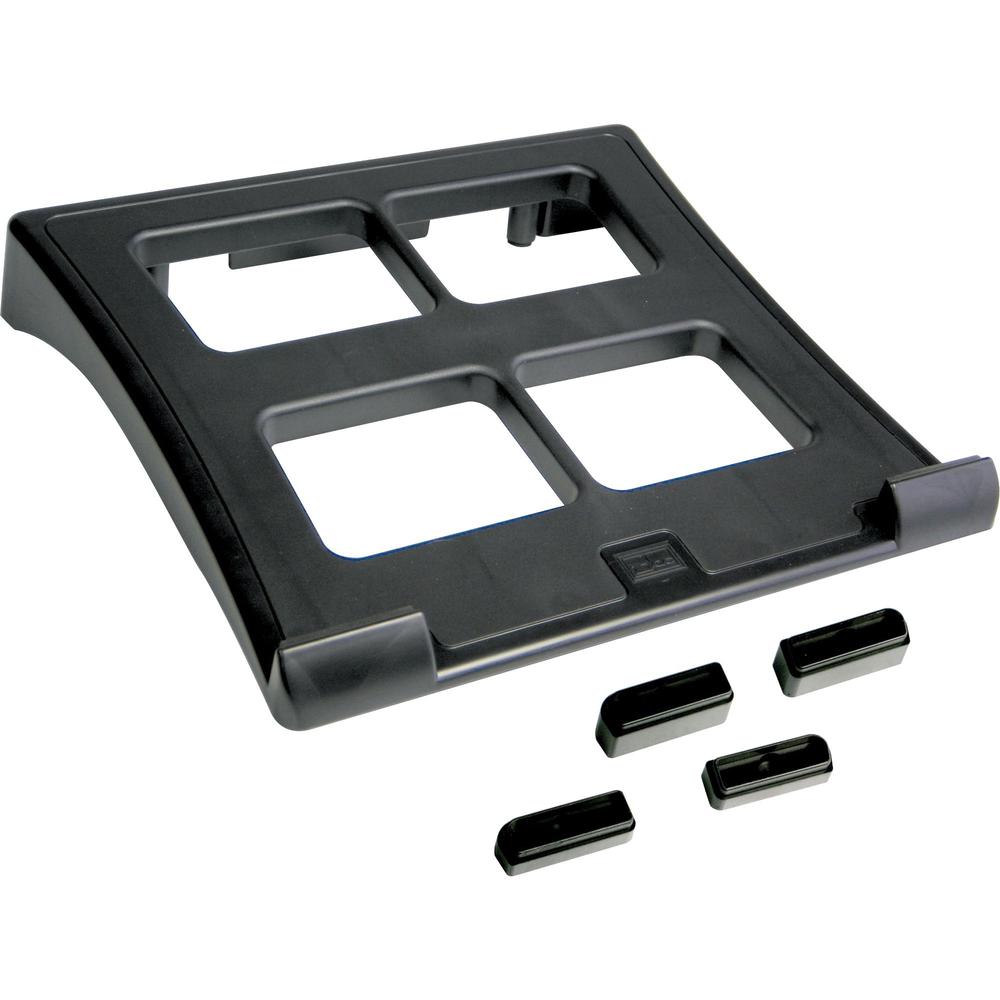 DAC Height and Angle Adjustable Laptop Stand - 2.6'' Height x 11.5'' Width x 13'' Depth - Black