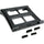 DAC Height and Angle Adjustable Laptop Stand - 2.6'' Height x 11.5'' Width x 13'' Depth - Black