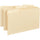 Business Source 1/3 Tab Cut Legal Recycled Top Tab File Folder - 8 1/2'' x 14'' - Top Tab Location - Assorted Position Tab Position - Manila - 10% Recycled - 100 / Box
