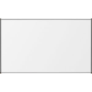 Lorell Dry-Erase Marker Board - 72'' (6 ft) Width x 48'' (4 ft) Height - Porcelain Enameled Steel Surface - Satin Aluminum Frame - Magnetic - Ghost Resistant - Assembly Required - 1 Each