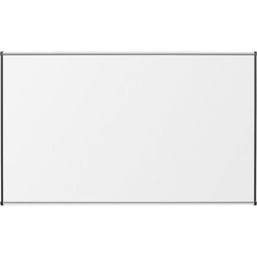 Lorell Dry-Erase Marker Board - 72'' (6 ft) Width x 48'' (4 ft) Height - Porcelain Enameled Steel Surface - Satin Aluminum Frame - Magnetic - Ghost Resistant - Assembly Required - 1 Each