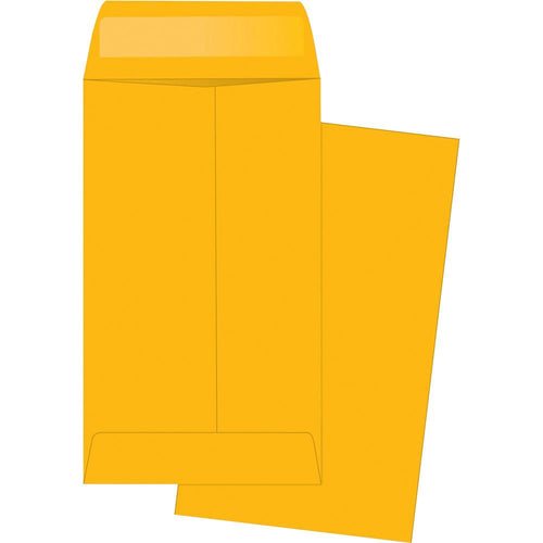 Business Source Little Coin No. 5-1/2 Kraft Envelopes - Coin - #5-1/2 - 3 1/8'' Width x 5 1/2'' Length - 20 lb - Gummed - Kraft - 500 / Box - Brown Kraft
