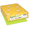 Astrobrights Color Copy Paper - Vulcan Green - Letter - 8 1/2'' x 11'' - 24 lb Basis Weight - Smooth - 500 / Pack - FSC - Acid-free, Lignin-free, Heavyweight - Vulcan Green