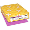 Astrobrights Color Paper - Orchid - Letter - 8 1/2'' x 11'' - 24 lb Basis Weight - 500 / Ream - Acid-free, Lignin-free - Orchid