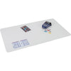 Artistic Krystal Antimicrobial Desk Pad - Rectangular - 36'' Width x 20'' Depth - Vinyl - Clear