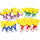 Creativity Street Foam Brushes/Rollers Classroom Pack - 40 Brush(es) Plastic