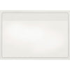 Cardinal Self-Adhesive Polypropylene Pockets - 3.6'' Height x 5.3'' Width - 100 mil Thickness - 1 x Card Capacity - 5'' x 3'' Sheet - Ring Binder - Rectangular - Clear - Polypropylene - 100 / Box