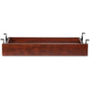 Lorell Universal Keyboard Tray - 28.4'' Length x 16.7'' Width x 5.1'' Height - Cherry, Laminate