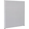 Lorell Panel System Partition Fabric Panel - 60.4'' Width x 71'' Height - Steel Frame - Gray - 1 Each