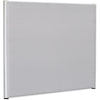 Lorell Panel System Partition Fabric Panel - 72.5'' Width x 60'' Height - Steel Frame - Gray - 1 Each