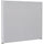 Lorell Panel System Partition Fabric Panel - 72.5'' Width x 60'' Height - Steel Frame - Gray - 1 Each