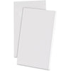 Ampad Recycled Glue Top Scratch Pad - 100 Sheets - Plain - Glued - Unruled Front Ruling - 15 lb Basis Weight - 3'' x 5'' Sheet Size - 0.31'' Height x 4'' Width x 6'' Length - White Paper - Rigid, Chipboard