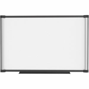Lorell Magnetic Dry-erase Board - 36'' (3 ft) Width x 24'' (2 ft) Height - Aluminum Steel Frame - Rectangle - Magnetic - Marker Tray - 1 Each