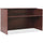 Lorell Essentials Series Front Reception Desk - 1'' Top, 72'' x 36''42.5'' Desk - Finish: Mahogany Laminate - Durable - For Office