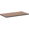 Lorell Classroom Activity Tabletop - High Pressure Laminate (HPL) Rectangle, Medium Oak Top - 24'' Table Top Width x 48'' Table Top Depth x 1.13'' Table Top Thickness - Assembly Required - 1 Each