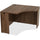 Lorell Essentials Series Corner Desk - 42'' x 29.5''24'' Desk, 0.1'' Edge - Material: Metal - Finish: Walnut, Laminate