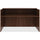 Lorell Essentials Series Front Reception Desk - 72'' x 36''42.5'' , 0.1'' Edge - Material: Metal - Finish: Walnut, Laminate