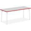 Lorell Classroom Activity Tabletop - Gray Nebula Rectangle, High Pressure Laminate (HPL) Top - 72'' Table Top Width x 30'' Table Top Depth x 1.13'' Table Top Thickness - Assembly Required - 1 Each