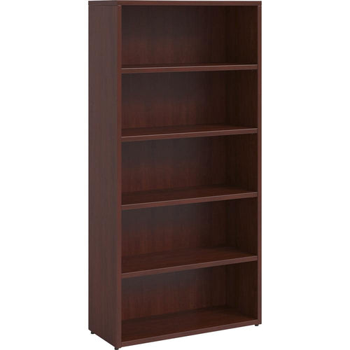 Lorell Prominence 2.0 Bookcase - 34'' x 12''69'' , 1'' Top - 0 Door(s) - 6 Shelve(s) - Band Edge - Material: Particleboard - Finish: Laminate